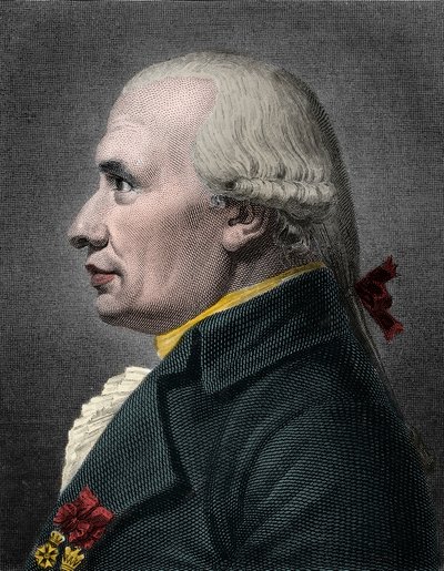 Portrait de Gaspard Monge (1746-1818), comte de Péluse, mathématicien et physicien français - French School